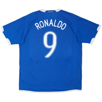 2006-07 Brazil Maillot extérieur Ronaldo #9 - 7/10 - (XL)