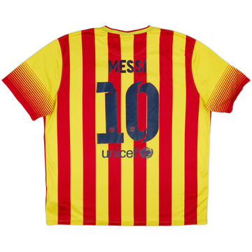 2013-15 Barcelona Maillot extérieur Messi #10 - 5/10 - (XXL)