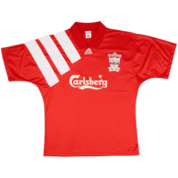1992-93 Liverpool Maillot domicile Centenaire - 8/10 - (L/XL)