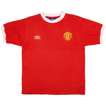 1998-99 Manchester United Umbro Tee Coton - 8/10 - (M)