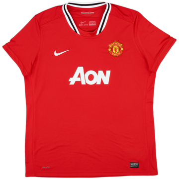 2011-12 Manchester United Maillot Domicile - 8/10 - (Femme XL)