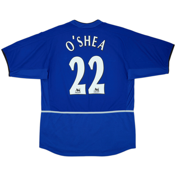 2002-03 Manchester United Maillot third O'Shea #22 - 8/10 - (L)