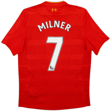 2016-17 Liverpool Maillot Domicile Milner #7 - 8/10 - (S)
