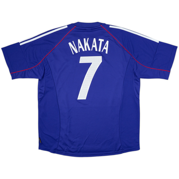 2002-04 Japan Maillot Domicile Nakata #7 - 9/10 - (XL)