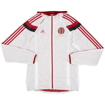 2014-15 AC Milan adidas Veste de survêtement à capuche - 8/10 - (S)