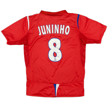 2005-06 Lyon Maillot Extérieur Juninho #8 - 5/10 - (S)