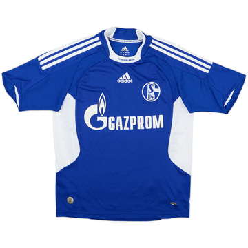 2008-10 Schalke Maillot Domicile - 5/10 - (L.Boys)