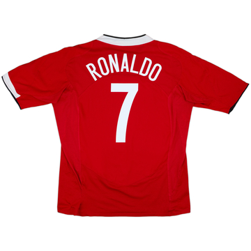 Maillot domicile Manchester United 2004-06 Ronaldo #7 - 7/10 - (L)