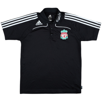 2008-09 Liverpool adidas Polo - 9/10 - (M)