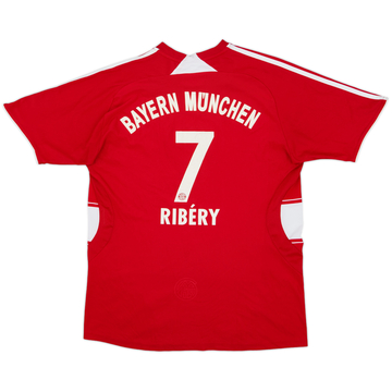 2008-09 Bayern Munich Maillot Domicile Ribery #7 - 7/10 - (XL.Boys)