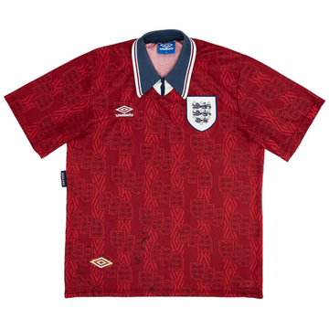 Maillot extérieur Angleterre 1993-95 - 8/10 - (XL)