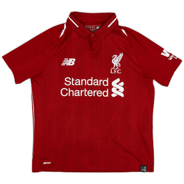 2018-19 Liverpool Maillot Domicile - 8/10 - (S.Boys)