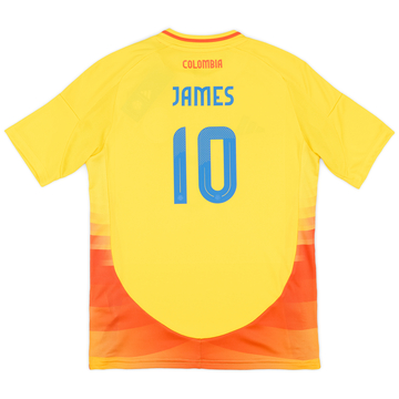 2024-25 Colombie Maillot Domicile James #10 (Enfant)