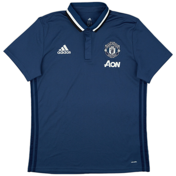 2016-17 Manchester United adidas Polo - 9/10 - (L)