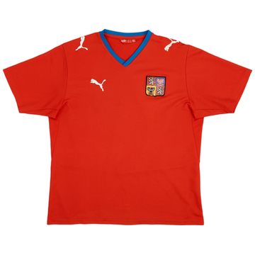 2008-09 République Tchèque Maillot Domicile Basique - 8/10 - (L)