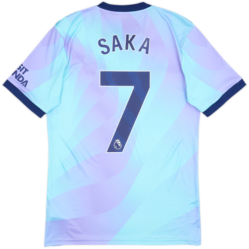 2024-25 Arsenal Maillot Third Saka #7 - 10/10 - (S)