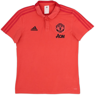 2018-19 Manchester United adidas Polo - 7/10 - (M)