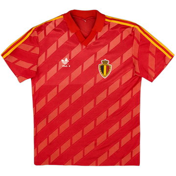 1986-90 Belgium Maillot Domicile - 5/10 - (M)