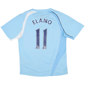 2008-09 Manchester City Maillot domicile Elano #11 - 6/10 - (L)