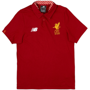2017-18 Liverpool New Balance Polo - 8/10 - (S)