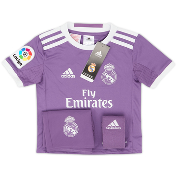 2016-17 Real Madrid Ensemble complet extérieur (18-24 Months)