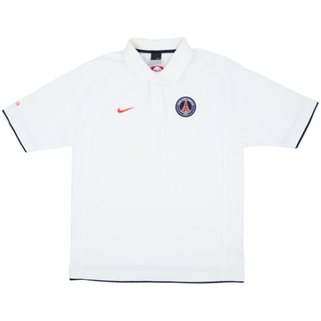2002-03 Paris Saint-Germain Nike Polo - 8/10 - (L)
