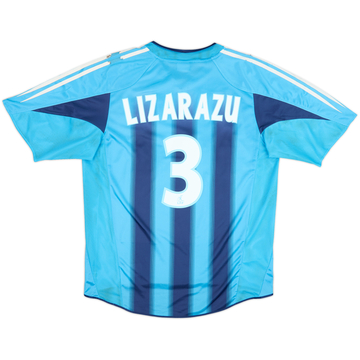 2004-05 Olympique Marseille Maillot extérieur Lizarazu #3 - 5/10 - (M)