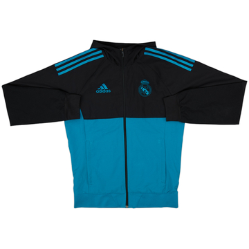2017-18 Real Madrid adidas Veste de survêtement à capuche - 7/10 - (S)