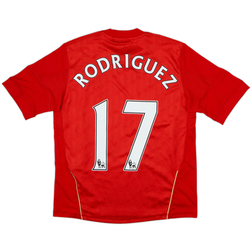 2010-12 Liverpool Maillot domicile Rodriguez #17 - 9/10 - Garçon M
