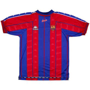 1997-98 Barcelona Maillot Domicile - 9/10 - (XL)