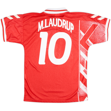 1994-95 Denmark Maillot domicile M. Laudrup #10 - 8/10 - (L)