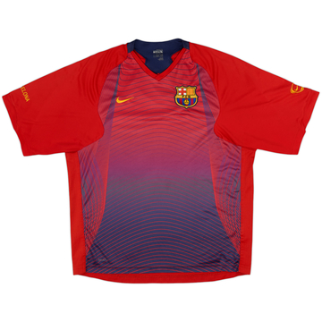 2007-08 Barcelona Nike Maillot d'entraînement - 8/10 - (L)