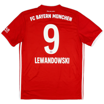 2020-21 Bayern Munich Maillot Domicile Lewandowski #9 - 9/10 - (L)