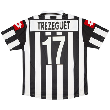 2001-02 Juventus Maillot domicile CL Trezeguet #17 - 6/10 - (XL)