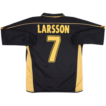 2003-04 Celtic Maillot Extérieur Manches Longues Larsson #7 - 7/10 - (L)