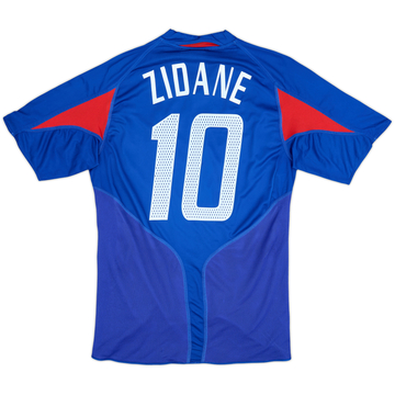 2004-06 France Maillot Domicile Zidane #10 - 6/10 - (M)