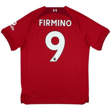 2022-23 Liverpool Maillot Domicile Firmino #9 - 8/10 - (M)