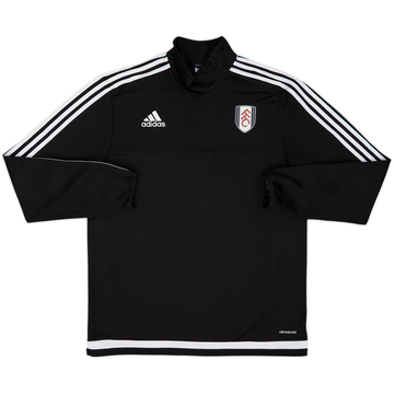 2015-16 Fulham adidas Haut d'entraînement 1/4 Zip - 8/10 - (L)