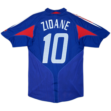 2004-06 France Maillot Domicile Zidane #10 - 5/10 - (S)