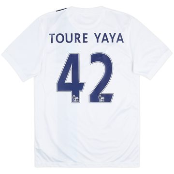 2013-14 Manchester City Maillot third Toure Yaya #42 - 8/10 - (S)