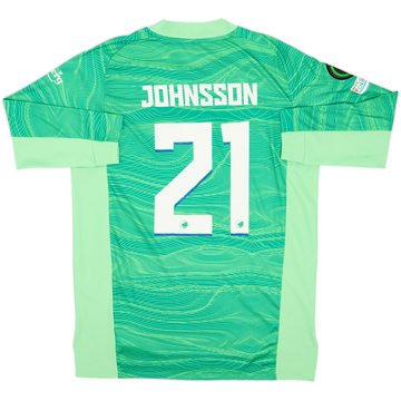 2021-22 FC Copenhagen Maillot GK version joueur Johnsson #21 - 6/10 - (L)