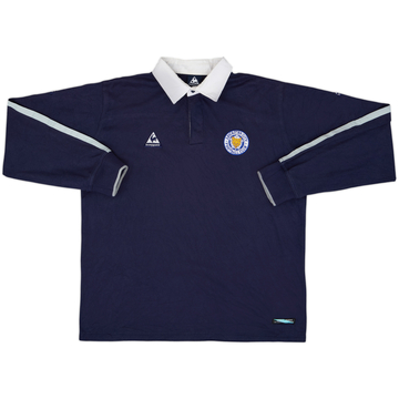 2003-04 Leicester Le Coq Sportif Polo manches longues - 6/10 - (M)