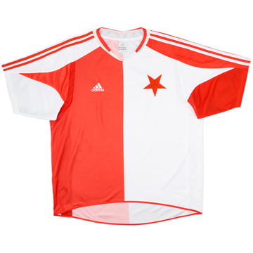 2004-05 Slavia Prague Maillot Domicile - 8/10 - (XL)
