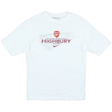 2005-06 Arsenal Nike T-shirt en coton - 6/10 - (S)