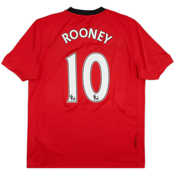 2009-10 Manchester United Maillot domicile Rooney #10 - 6/10 - (M)