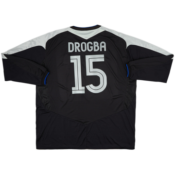 2004-05 Chelsea Maillot extérieur manches longues Drogba #15 - 8/10 - (3XL)