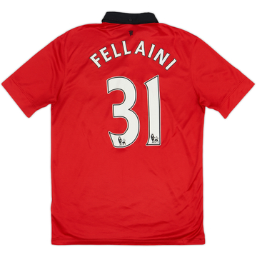 2013-14 Manchester United Maillot Domicile Fellaini #31 - 6/10 - (M)