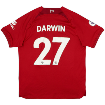 2022-23 Liverpool Maillot domicile Darwin #27 - 5/10 - (L)