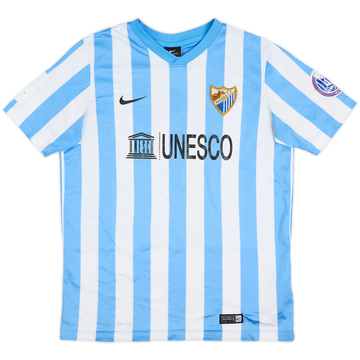 2014-15 Malaga Maillot Domicile - 8/10 - (XL.Boys)