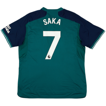 2023-24 Arsenal Troisième maillot Saka #7 - 9/10 - (XL)